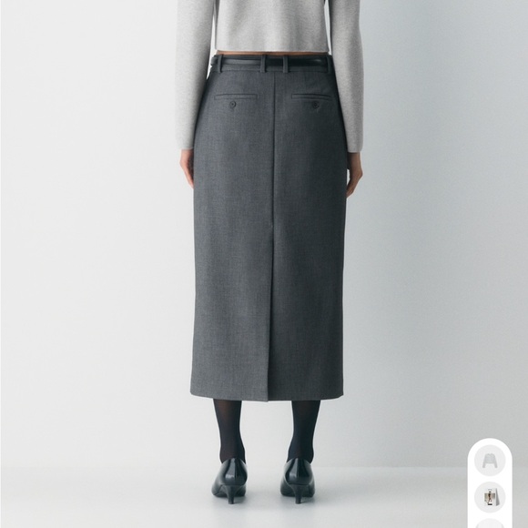 Babaton Heather Gray Notable Cardigan XS EUC - Picture 8 of 8